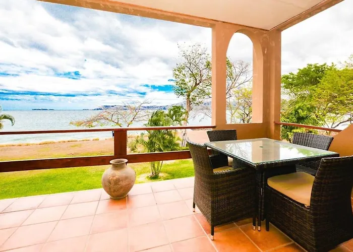 Elegant 3br Beachfront With Spacious Interior, Ocean-view Terrace & Direct Access To *