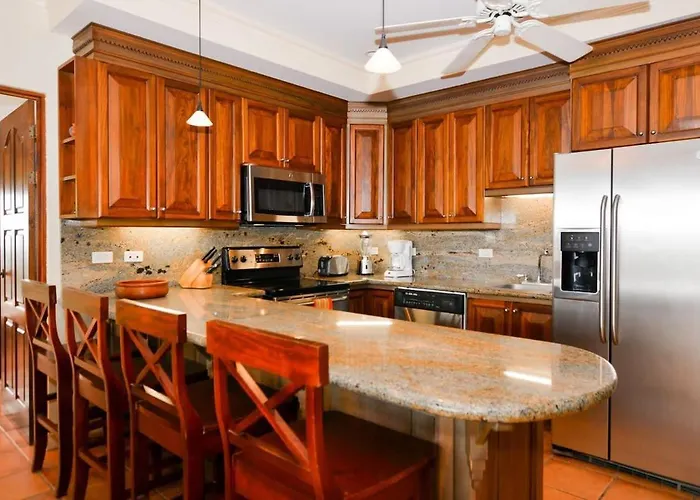 Elegant 3br Beachfront With Spacious Interior, Ocean-view Terrace & Direct Access To Playa Flamingo